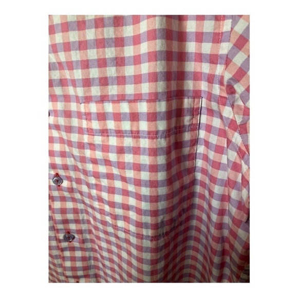 ITailor Pink Lavender Checked Shirt, Medium - Picture 6 of 8